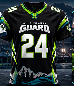 Black Guard alternate jersey