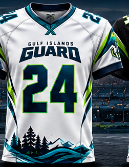 Gulf Islands Guard white away uniform