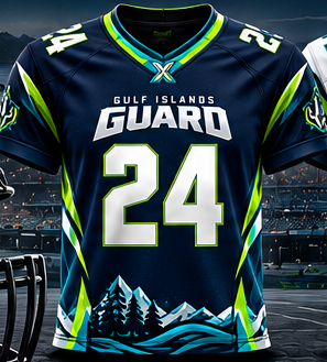 Gulf Islands Guard navy home uniform